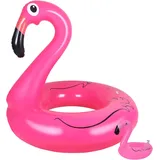 Flamingo Aufblasbar  Schwimmring Flamingo Erwachsene Groß (47.2 Zoll) mit Geträn