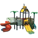 JVmoebel Spielturm Pool Rutschen Spielplatz für Kinder Unterhaltung für Kinder Outdoor, Made in Europa bunt