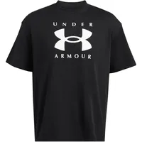 Under Armour Heavyweight Oversized Branded SS Black / White