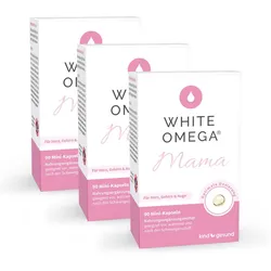 Omega-3 für die Schwangerschaft - WHITE OMEGA® Mama 270 Stück / 3 Monate