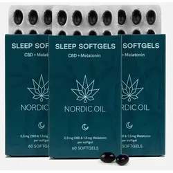 3FÜR2 CBD Kapseln mit Melatonin 3x60 Stück