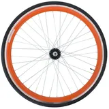 Galano Blade 700c Hinterrad Fixie Komplettrad fixed Ritzel FlipFlop Rennrad Singlespeed Fahrrad inkl. Reifen SV Sclaverand Französisches Ventil Schlauch