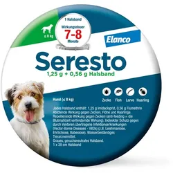 Seresto Halsband Hund < 8kg 1 St