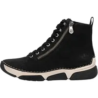 Rieker Booties Damen Schwarz/Beige 39