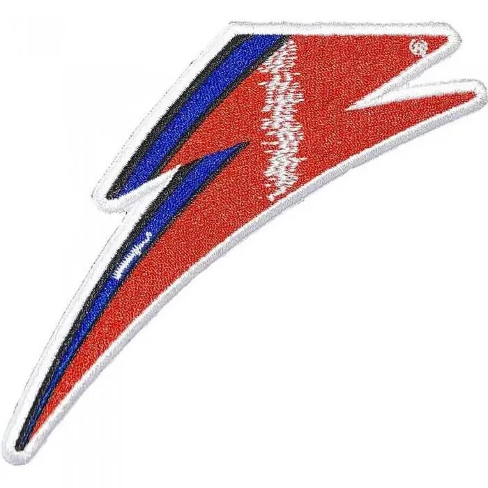 David Bowie gewebter Flash-Patch