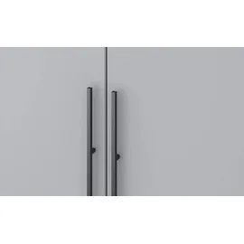 Sconto Drehtürenschrank Dreamer 101,9 x 236 x 58 cm Grau