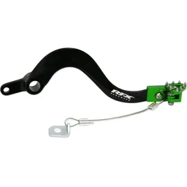 RFX Bremshebel klappbar Schwarz/Grün für Kawasaki KXF 250