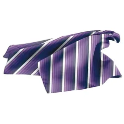 Halstuch gestreift B 70 x L 70 cm Fb. Lilatöne : 100% Polyester (gestreift) : Lilatöne gestreift
