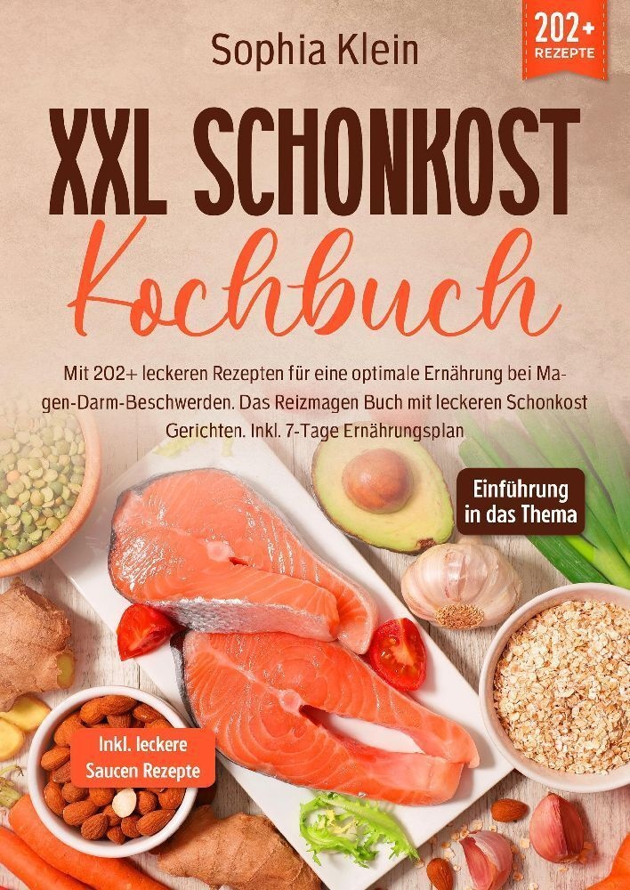 Xxl Schonkost Kochbuch - Sophia Klein  Kartoniert (TB)