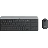 Logitech MK470 Slim Wireless Combo CZE Set grafit