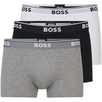 Boss Trunk 3 Pack grau/schwarz/weiß S 3er Pack