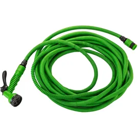 DEMA Flexibler Gartenschlauch 15 m grün