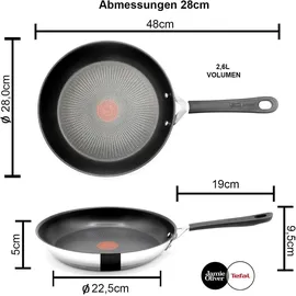 Tefal Jamie Oliver Bratpfanne 28 cm