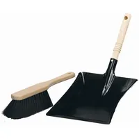 Turk Kehrschaufel-Set Der Klassiker Schwarz 2 St.