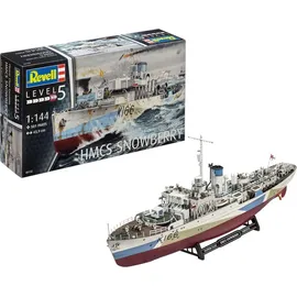 REVELL Flower Class Corvette HMCS Snowberry Grau 1:144