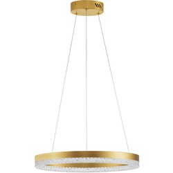 Nova Luce 9530226 Adria LED Pendelleuchte Messing Gold