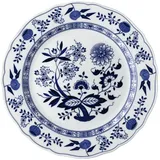 Hutschenreuther Blau Zwiebelmuster Platzteller m. Fahne 31 cm