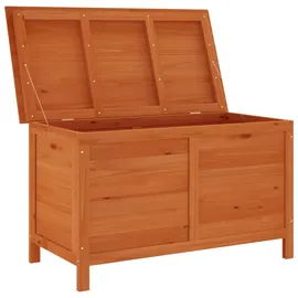 furnicato Gartentruhe 99 x 49,5 x 58,5 cm Braun