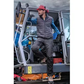 LAHTI PRO Schwarze Stretch-Jeans Mit Verstärkung, "M", Ce, Lahti - Schwarz - M