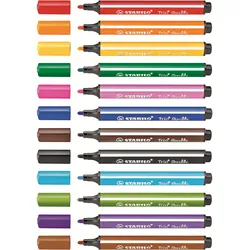 STABILO Trio Scribbi - Filzstift - gemischte Farben - 1.5-2 mm - groß (Packung m