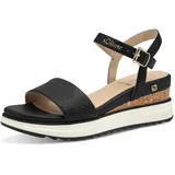 s.Oliver Keilsandaletten Damen Schwarz 41