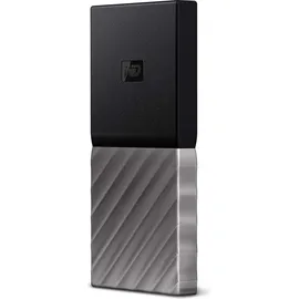 Western Digital My Passport 256 GB USB 3.1 schwarz/silber WDBKVX2560PSL-WESN