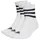 adidas 3-Streifen Cushioned Sportswear Low-Cut Socken 3 Paar White / Black 49-51