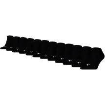 Puma Sneakersocken 12er Pack Schwarz 35-38