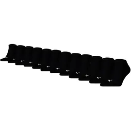 Puma Sneakersocken 12er Pack Schwarz 35-38