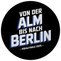 Speecheese Bielefeld Pokalfinale 2025 Magnet - Von der ALM