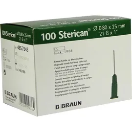 B. Braun Sterican Kanülen 21G x 1 0.8 x 25 mm 100 St.