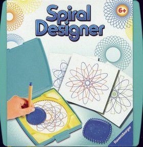 Spiral Designer Mini türkis ab 6/7 Jahren - Kunststoffbox mit Zeichenset