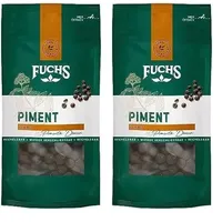 Fuchs Gewürze - Piment ganz im wiederverschließbaren, recyclebaren Beutel - aus natürlichen Zutaten - 15 g (Packung mit 2)