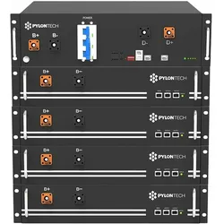 Pylontech Batteriespeicher 9,6 kWh mit 4 x Powercube X1 V2 und BMS SC0500-100S