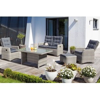 SonnenPartner Roseville Loungegruppe grey-white