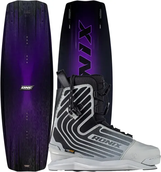 RONIX ONE BLACKOUT 2026 inkl. ONE Boots silver reflective - 142 | 47-48