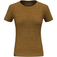 Salewa Eagle Dotted MTN AM T-Shirt Women, Golden Brown, XXL