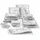 luxuskollektion Tafelservice 26-tlg. Grau
