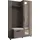 WFL GROUP Linaro Sitzbank 137x42x207 cm Grau