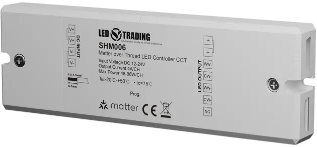 Sunricher Matter CCT LED Controller 12-24VDC