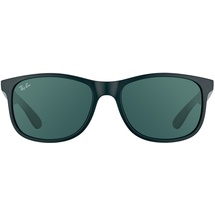 Ray Ban Andy RB4202 606971 55-17 shiny black/dark grey