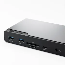 Alogic DV4 Universal Quad Display Docking Station Space Grey