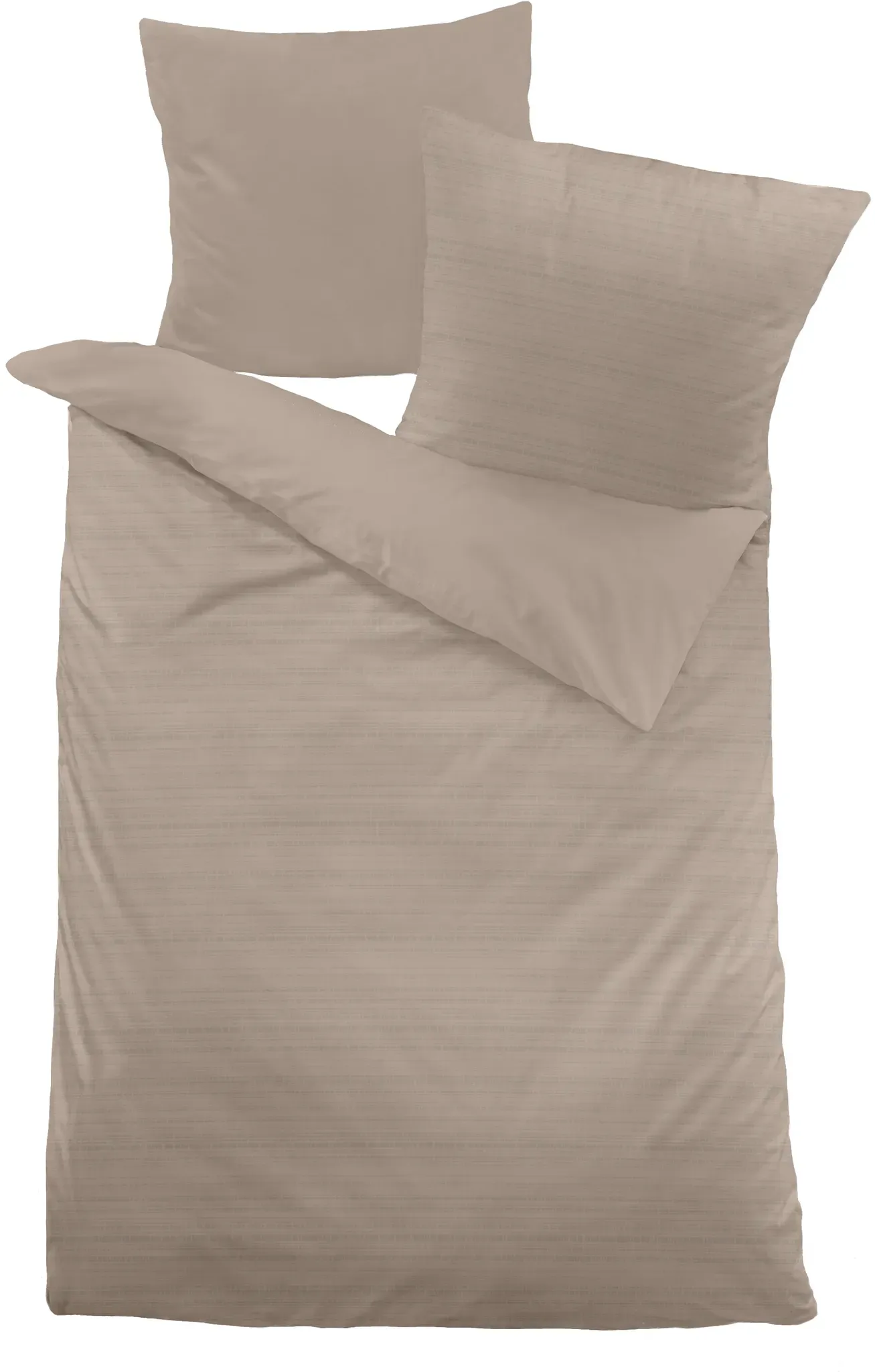 Bettwäsche Lyocell (BL 135x200 cm) - braun - BL 135x200 cm