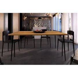 byoak Esstisch Kernbuche, Holz, Echtholz,Kernbuche, 80x78x170 cm, Esszimmer, Tische, Esstische