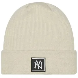 New Era Cuff Beanie Beige