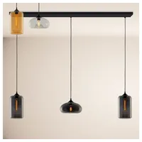 S.luce Cruet Esszimmerlampe 2 bis 5-flammig Balken 160cm 3-flammig