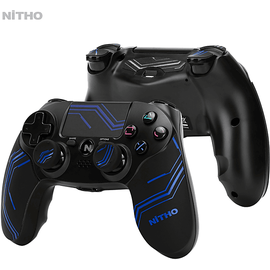 Nitho Controller Adonis Wireless Glow schw./blau PS4/NS/PC PlayStation PC,