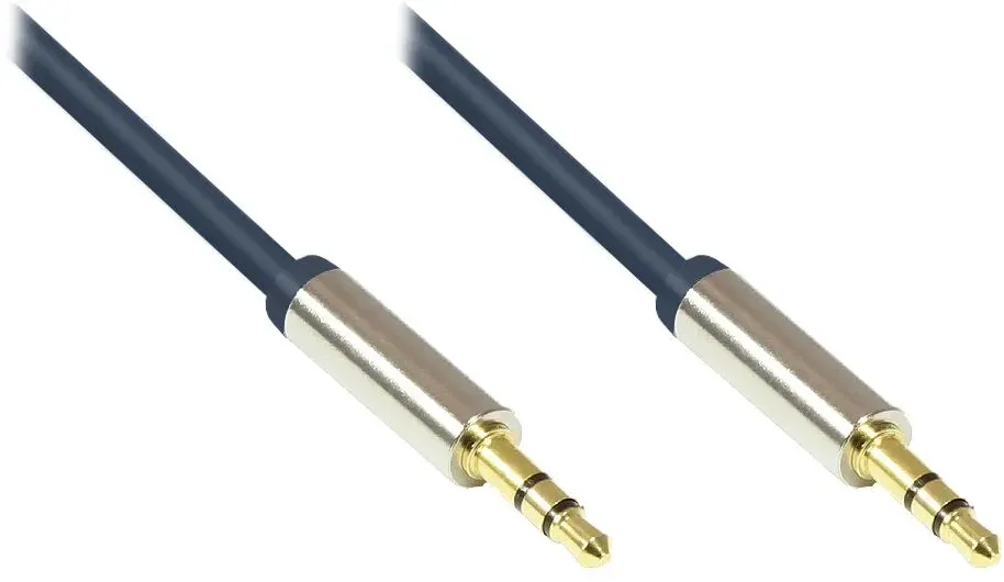Alcasa GC-M0042 Audio-Kabel 3 m 3.5mm Blau