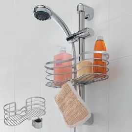 Metaltex Viva Dusche Rack 11X29X12 Cm Silber