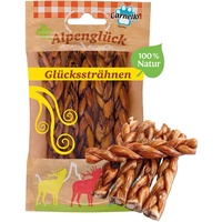 Carnello Kaustangen Hund Getreidefrei – Alpenglück Glückssträhnen – Hunde Leckerlis, Hunde Kauartikel – Hundeleckerli Getreidefrei - Wiederverschließbare Beutel (1 x 5 Stück)